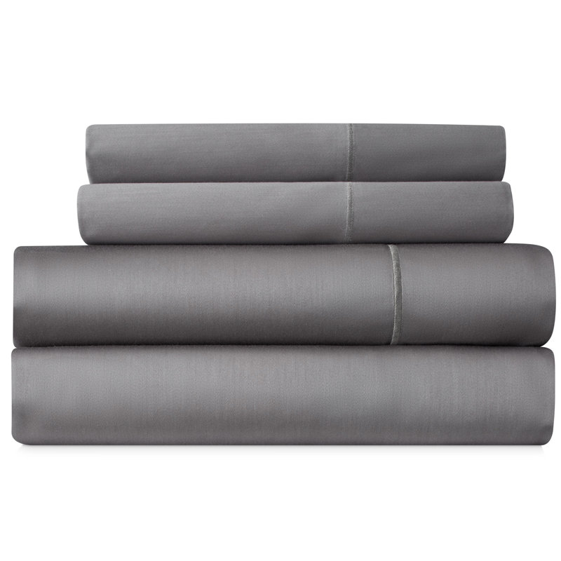 Canora Grey Luxury Sateen 1000 Thread Count Cotton Blend Sheet Set